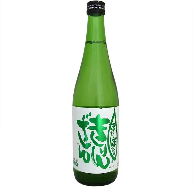 KIRINZAN NAMA JUNMAI GINJO SAKE POTARI POTARI GREEN 720ML