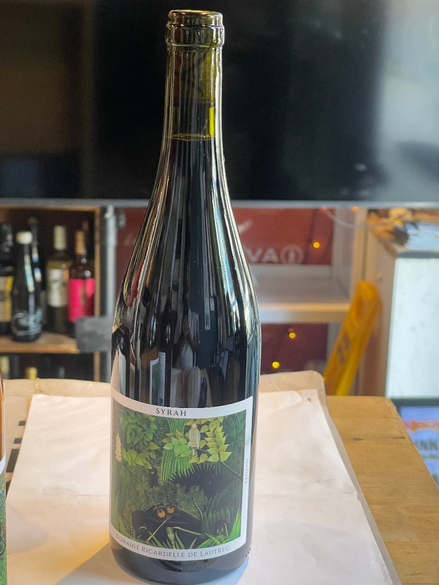 DOMAINE RICARDELE DE LAUTREC NATURAL SYRAH   750ML
