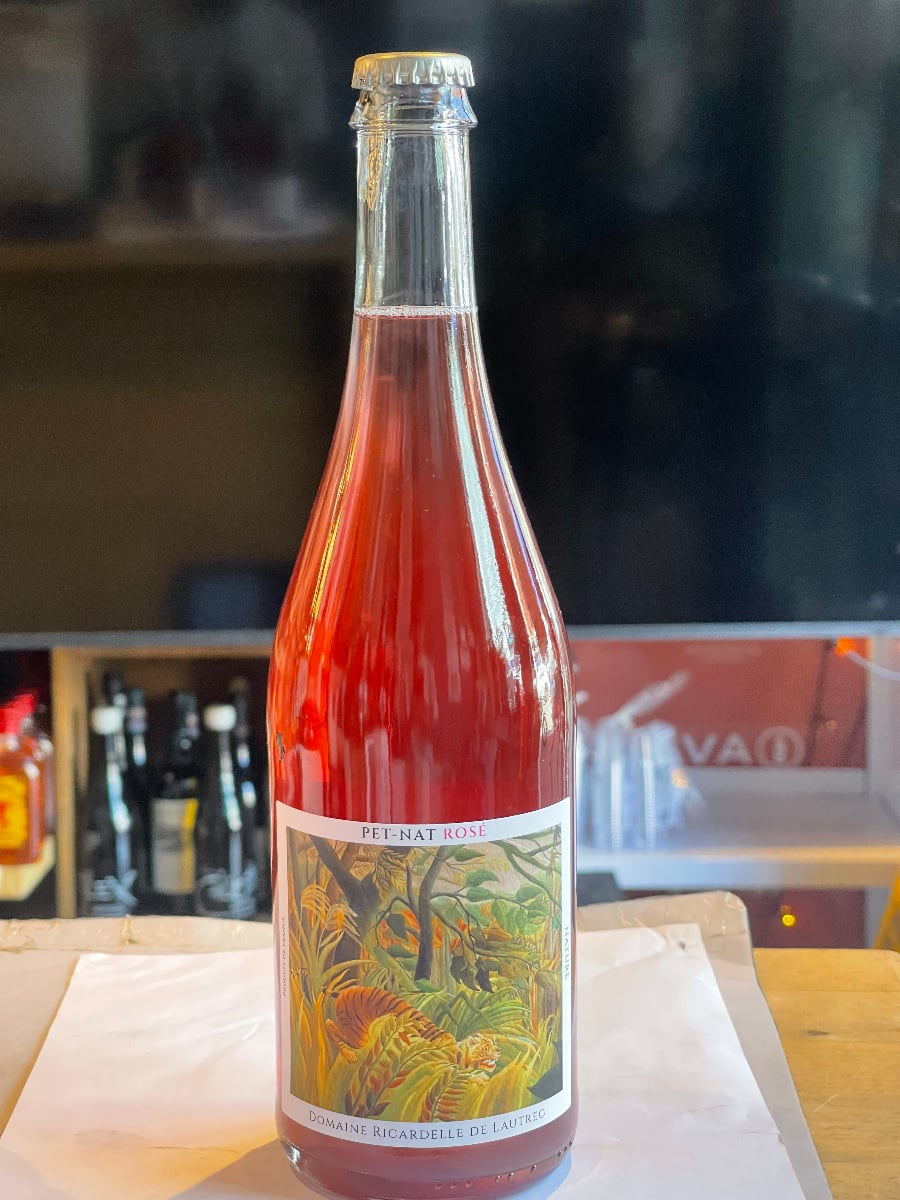 DOMAINE RICARDELE DE LAUTREC NATURAL PET NAT ROSE 750ML