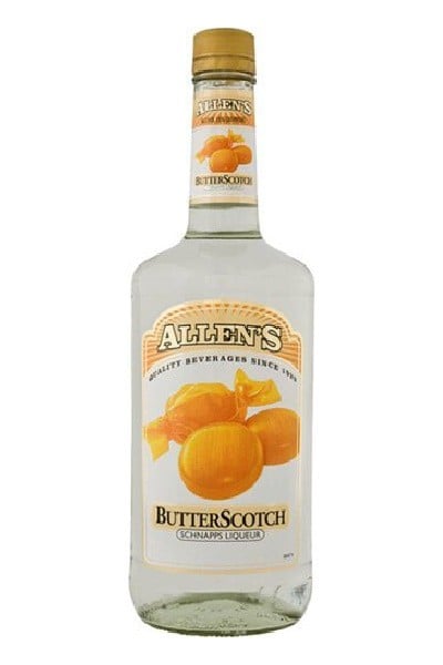 ALLENS BUTTERSCOTCH SCHNAPPS LIQUEUR 1L