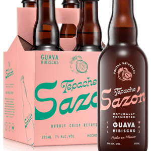 Tepache Sazon  Guava & Hibiscus 375mL