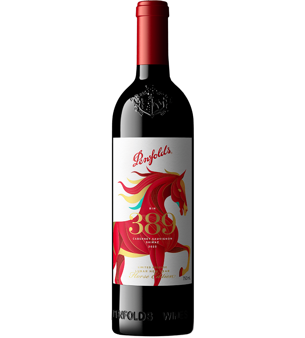 PENFOLD CAB/SHIRAZ BIN 389 LUNAR NEW YEAR 750ML