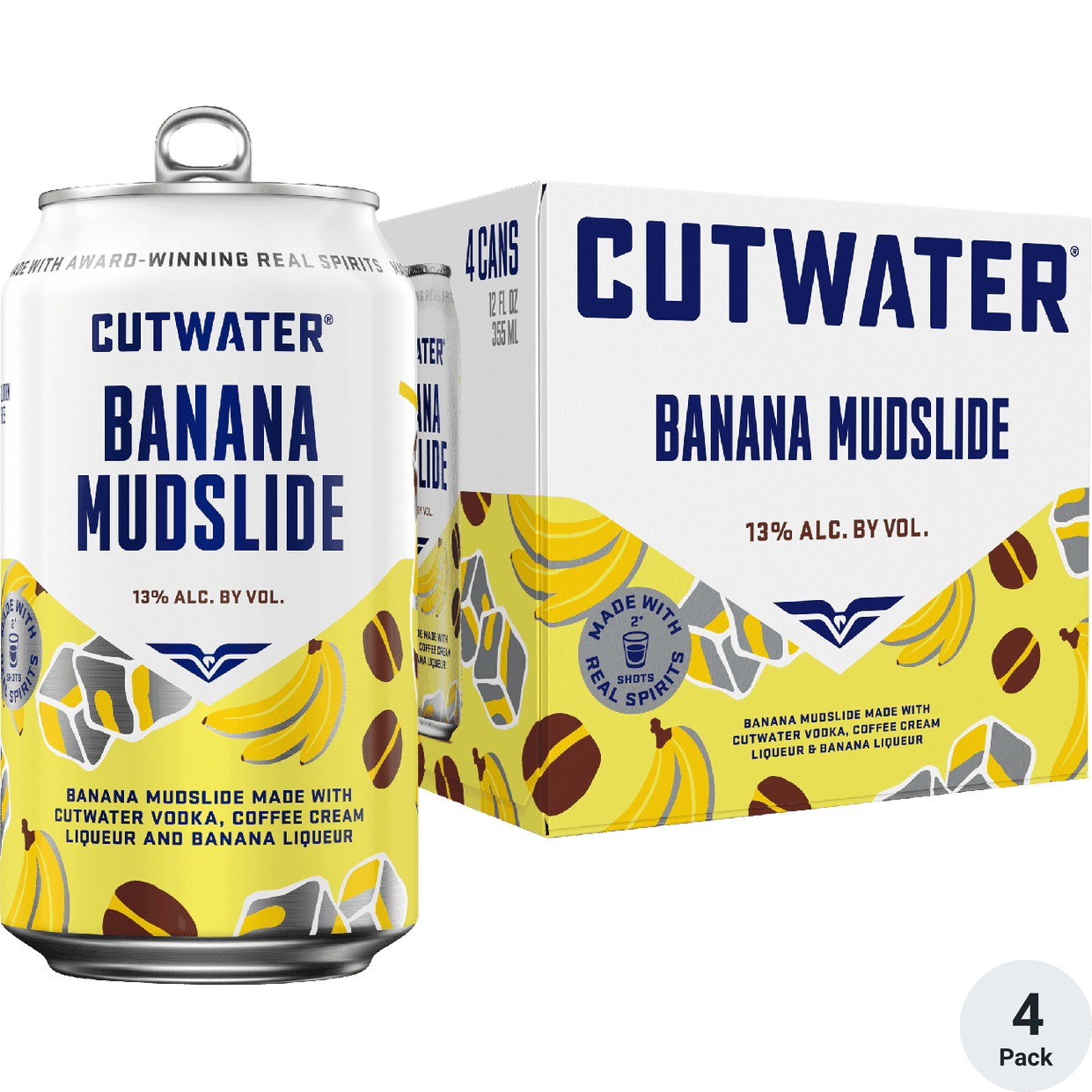 CUTWATER BANANA MUDSLIDE 355ML