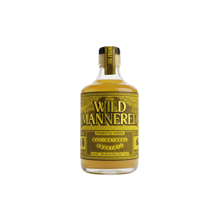WILD MANNERED PINEAPPLE GINGER 375ML