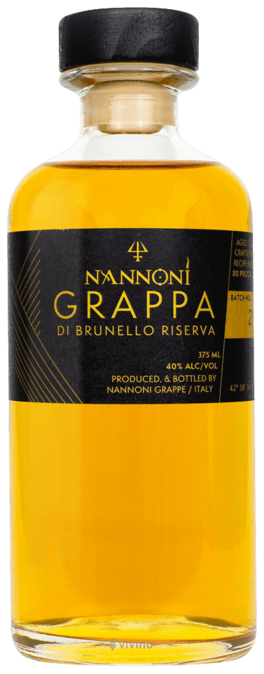 NANNONI GRAPPA DIBRUNELLO RESERVA 375ML