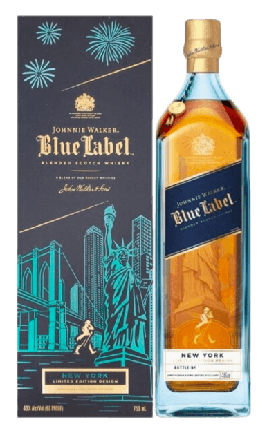 JOHNNIE WALKER BLUE LTD ED NEW YORK 750ML