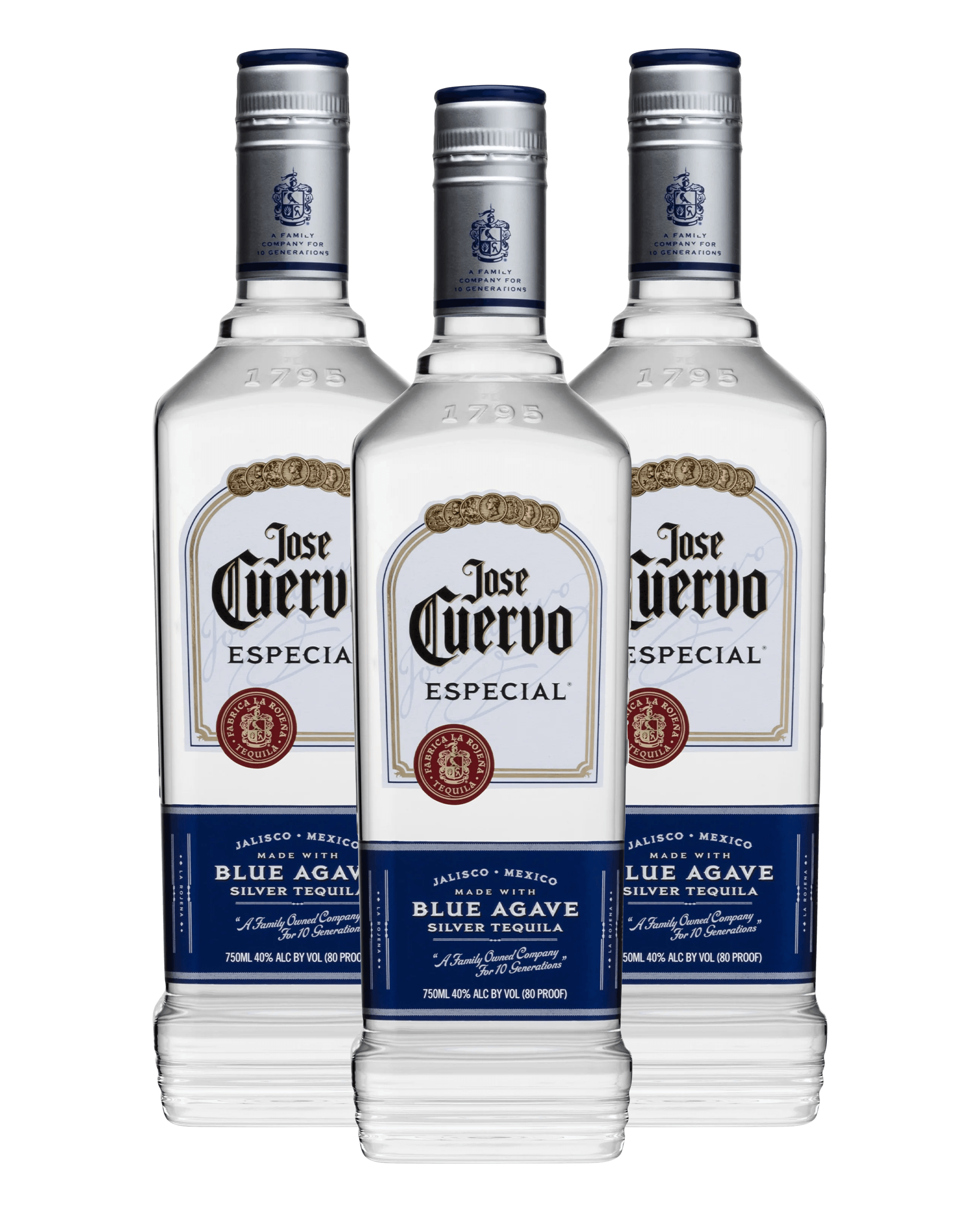 TEQ. JOSE CUERVO SILVER 750ML