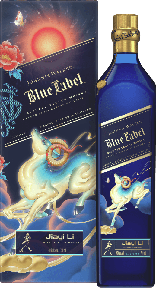 JOHNNIE WALKER BLUE LABEL YEAR OF THE GOAT 750ML