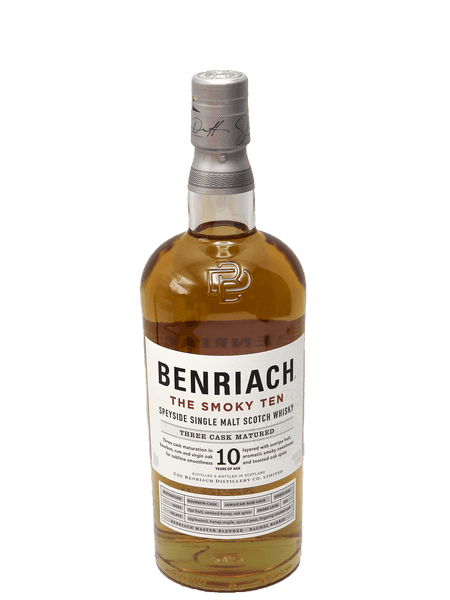 BENRIACH SINGLE MALT SMOKY 10YR