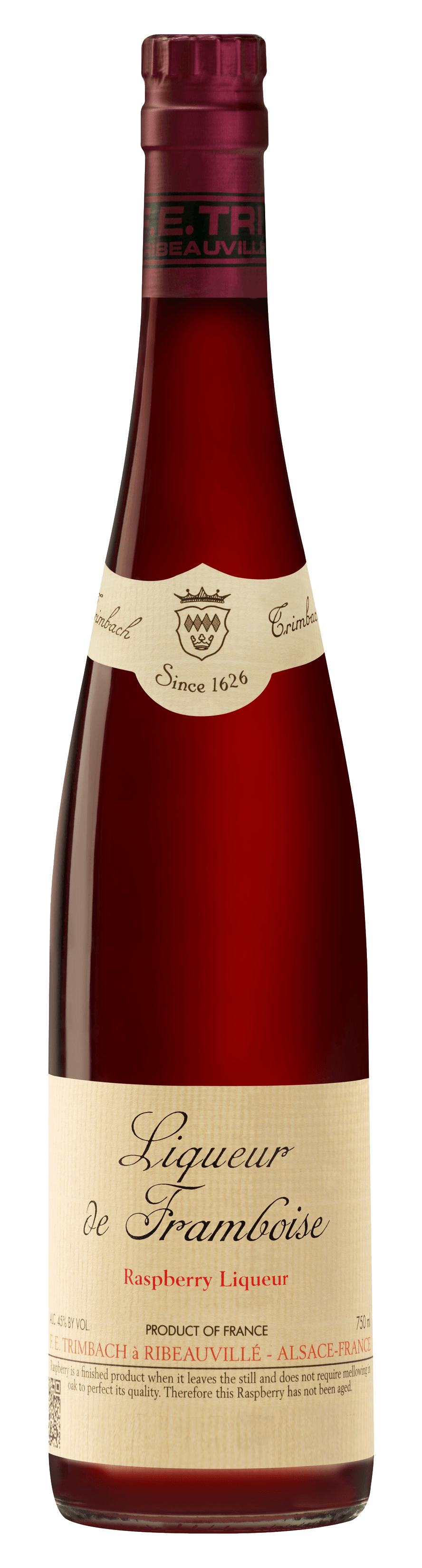 TRIMBACH LIQUEUR DE FRAMBOISE RASPBERRY 375ML