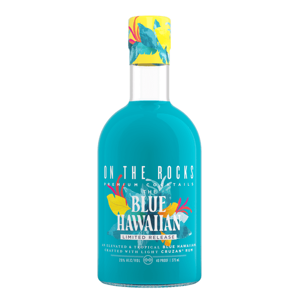 ON THE ROCKS BLUE HAWAIIAN CRUZAN  750ML