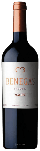 BENEGAS MALBEC ESTATE 750ML