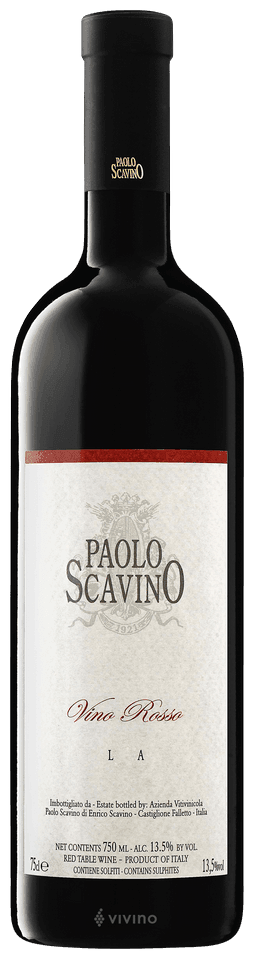 PAOLO SCAVINO VINO ROSSO 750ML