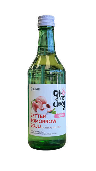 BETTER TOMORRROW SOJU PEACH 375ML