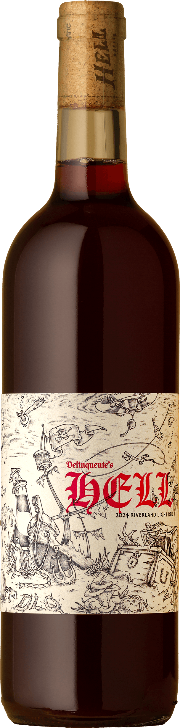 DELINQUENTE HELL ORGANIC BLEND 750ML