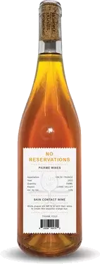 PAIR ME NO RESERVATIONS ORANGE WINE 750ML