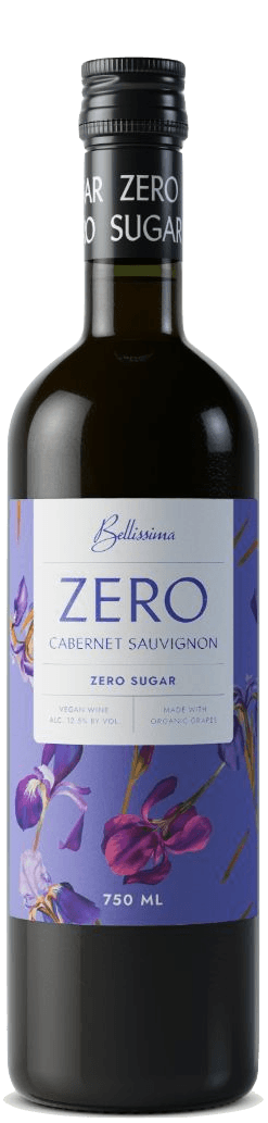 BELLISSIMA ORGANIC CAB SAUV ZERO SUGAR 750ML